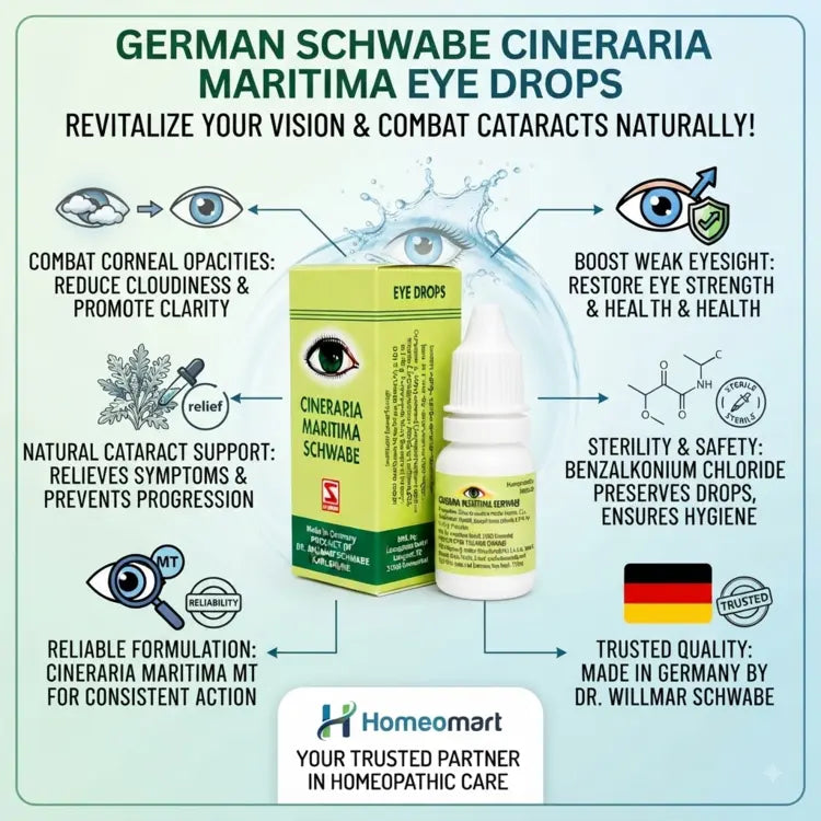 Cineraria Maritima eye drops for cataract support, Cineraria Maritima drops for corneal opacity, homeopathic eye drops for cataract symptoms, eye drops for dry tired eyes, Cineraria Maritima for dry eyes, eye drops for eye strain and tired eyes, homeopathic support for corneal opacity, Cineraria Maritima eye drops for eye clarity,