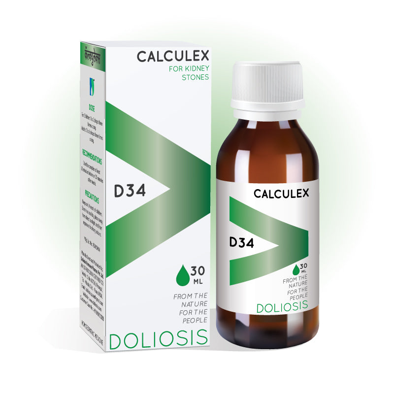 Doliosis D34 Calculex for kidney stones, renal colic
