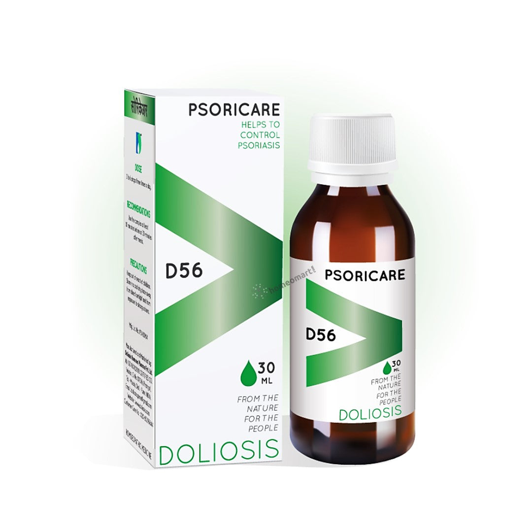 Doliosis D56 Psoricare Drop - ত্বকের অবস্থার জন্য প্রাকৃতিক উপশম