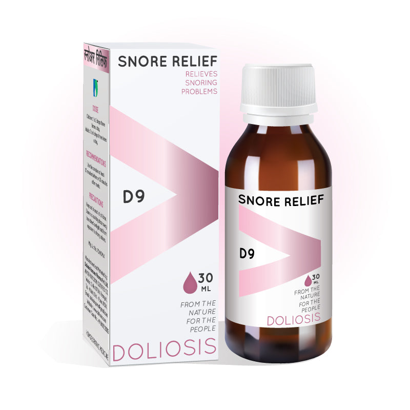 Doliosis D9 Homeopathy Snore Relief drops
