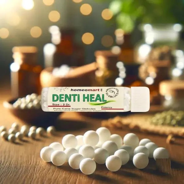 Denti Heal 2 Dram Homeopathy Pills for Teething Issues