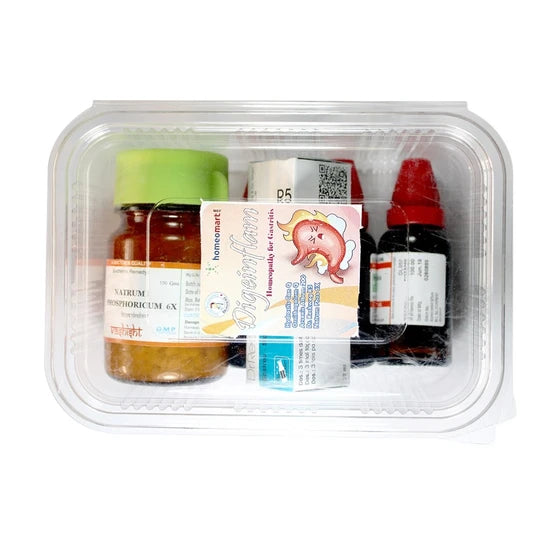 Homeopathy Treatment Kit for Gastritis, curated by experts for natural relief. Combat inflammation, infection, and ulcers with side-effect-free remedies