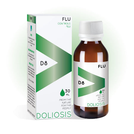 Doliosis D8 Flu drops bottle