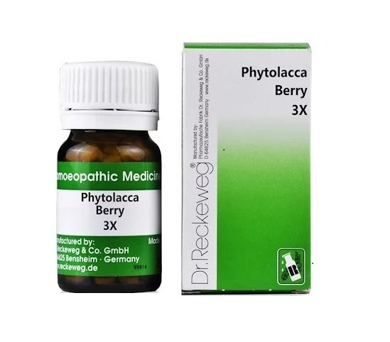 Dr. Reckeweg Phytolacca Berry 3X Tablets. Weight Management