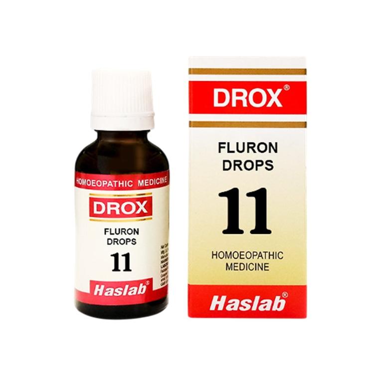 DROX 11 Fluron Drops - Flu & Catarrhal Fever Relief