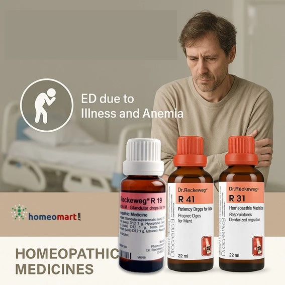 Erectile Dysfunction due to Weakness, Anemia, Post-Illness Recovery