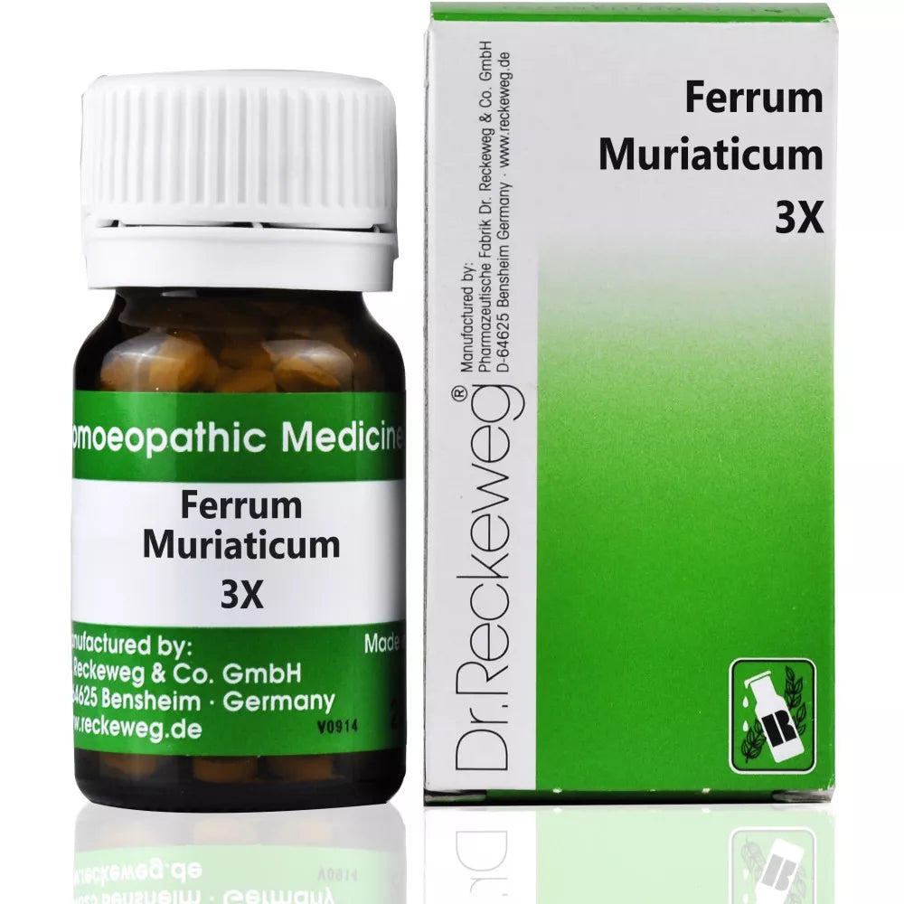 Ferrum Muriaticum homeopathy Tablets 20 Gms pack