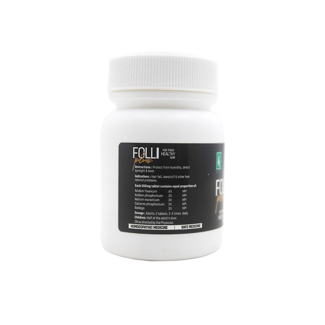 Composition for Adven Folli Plus Hair Health Tablets - Homeopathic Remedy