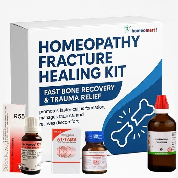 fracture treatment medicine, bone healing homeopathy medicines kit