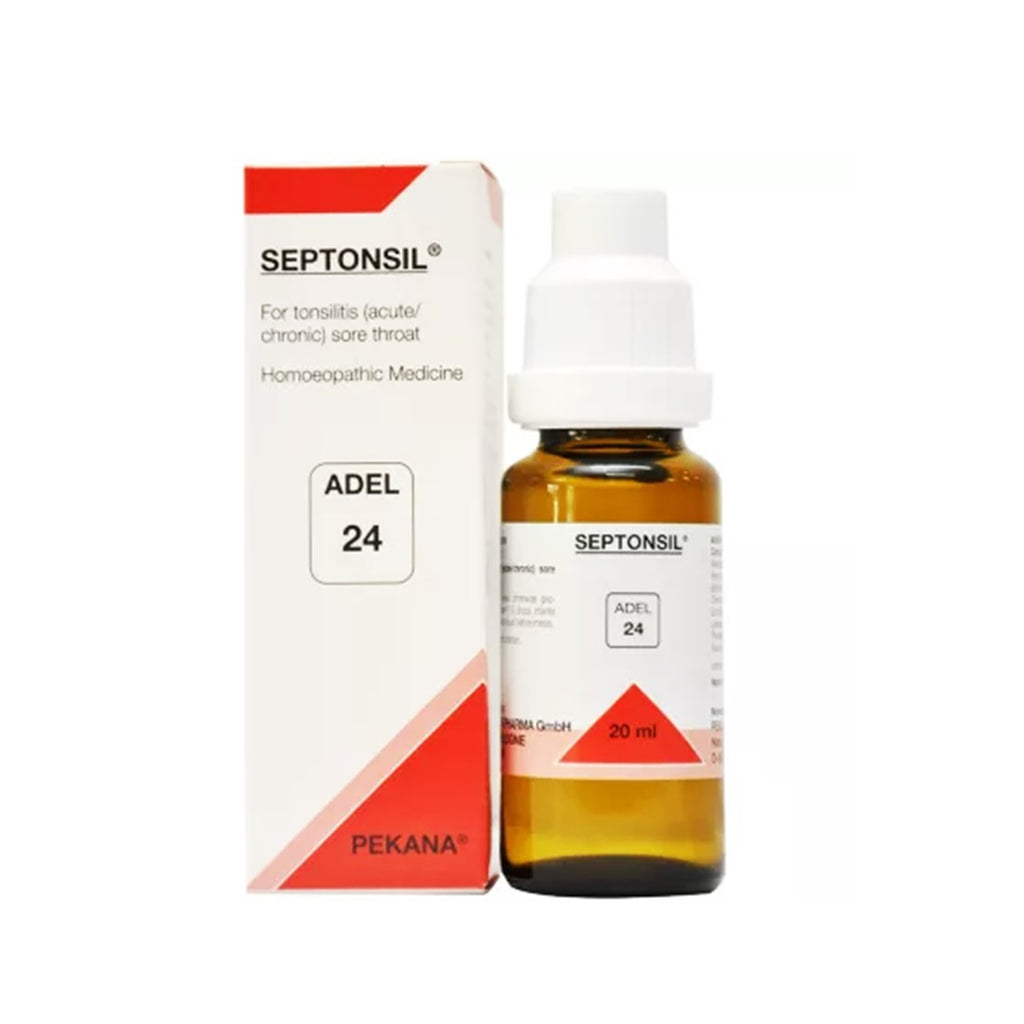 German Homeopathic Adel 24 for Targeted Throat Infection Relief