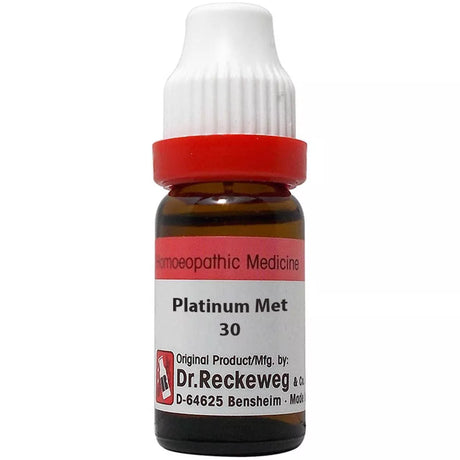 Dr. Reckeweg homeopathic medicine bottle with red cap and label on a white background