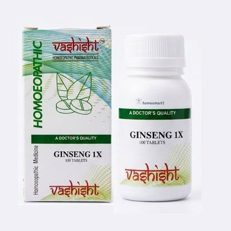 Vashisht Ginseng 1X Tablets, Ginseng 1X Tablets, Homeopathic Ginseng Tablets, Ginseng Tablets for Energy, Natural Energy Booster Tablets, Homeopathic Stress Relief Medicine, Ginseng for Fatigue, Homeopathic Aphrodisiac Tablets, Sexual Wellness Tablets, Ginseng for Stamina, Natural Vitality Supplement, Homeopathic Immunity Support, Ginseng Tablets for Men, Ginseng for Weakness, Homeopathic Adaptogen, Mental Fatigue Relief, Energy and Endurance Tablets, Vashisht Homeopathy Medicine