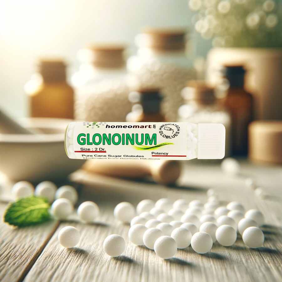 Glonoinum homeopathy medicated pills