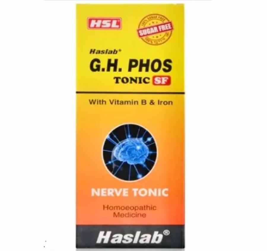 Haslab G.H. Phos Tonic – Brain & Nerve Support for Fatigue, Fog & Functional Deficiency