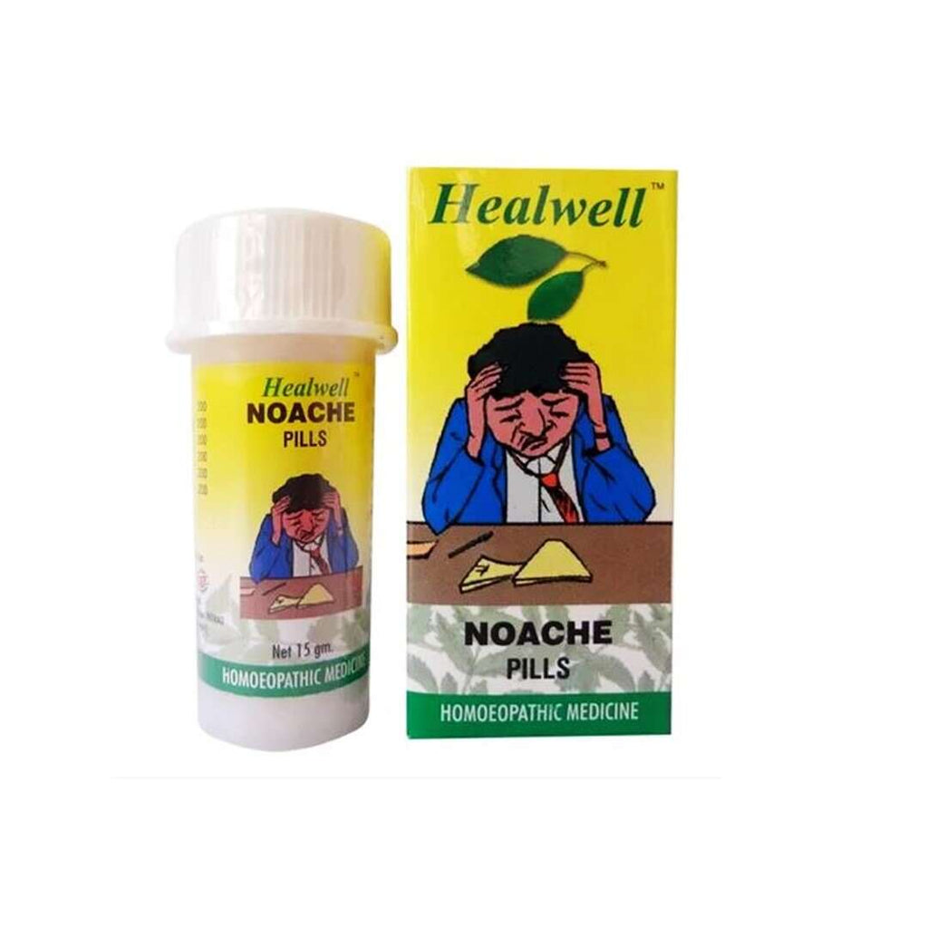 Healwell Noache Pills: Your homeopathic Solution to Headaches, Migraines, and More