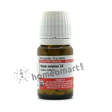 Schwabe German Hepar Sulphur 3X