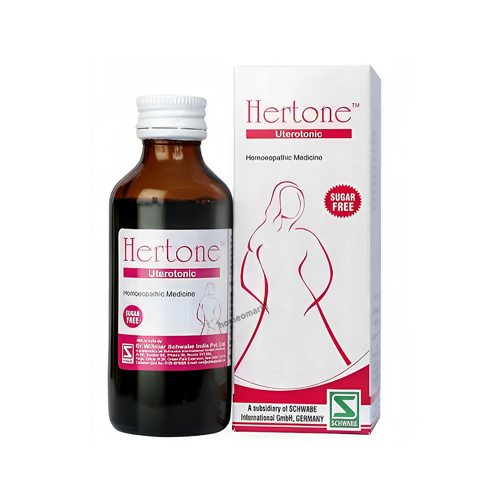 Schwabe Hertone Utrotonic Homoeopathic Medicine for Amenorrhoea, Menstrual irregularities