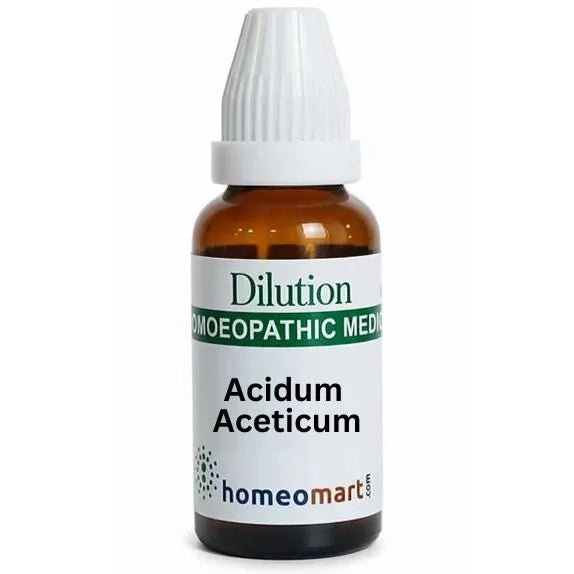 Homeomart Acidum Aceticum Homeopathy Dilution