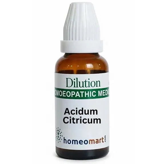 Homeomart Acidum Citricum homeopathy dilution