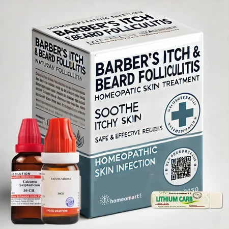 homeopathic remedies for barber’s itch, folliculitis & beard infections. Soothe itchy, inflamed skin naturally with safe & effective treatment.