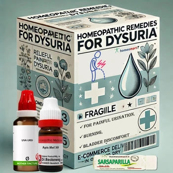 Homeopathy medicines to Relieve painful urination, burning, and bladder discomfort