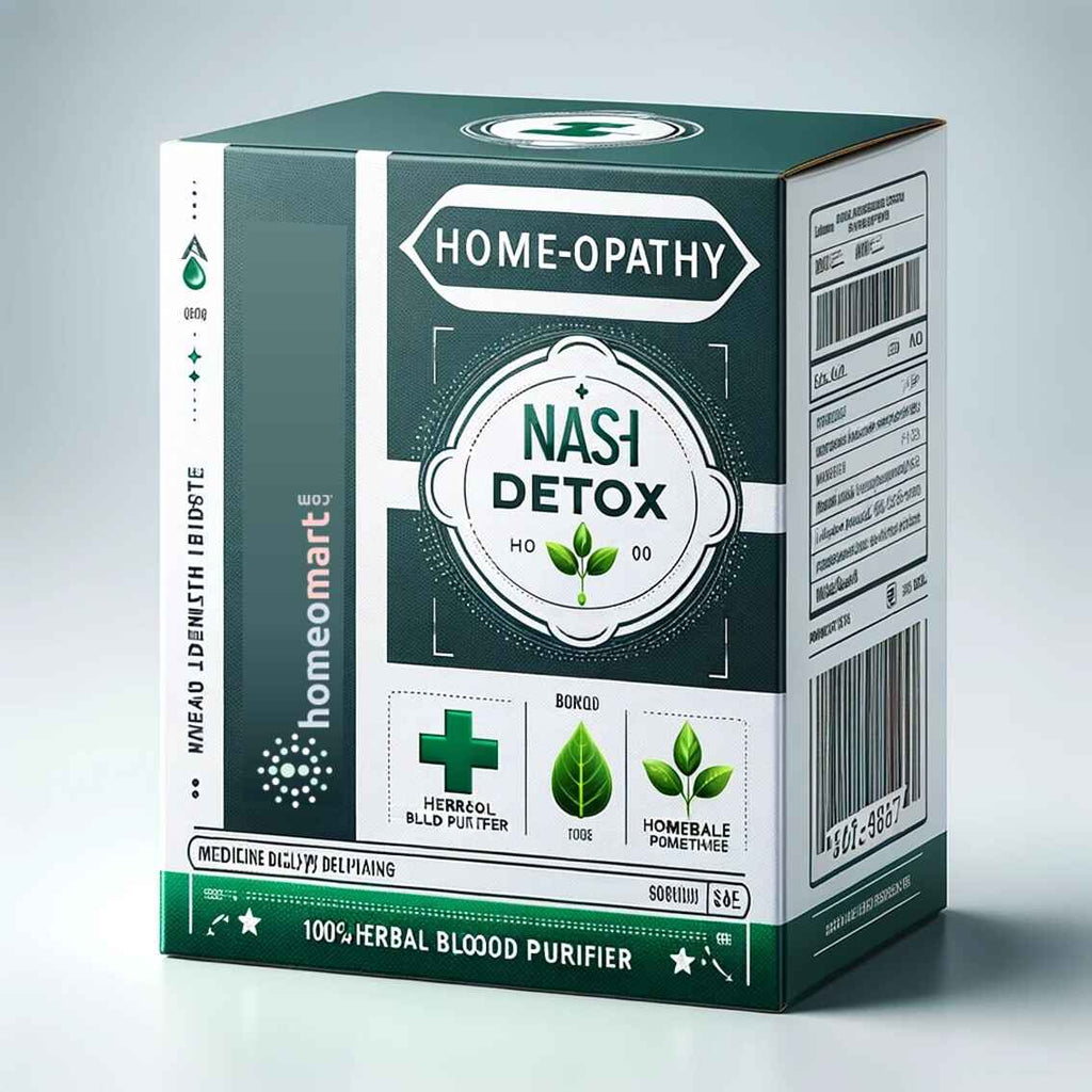 Homeopathy Detox Kit - The Power of Nature: Ingredients for Pure Blood & Radiant Skin. 100% Herbal