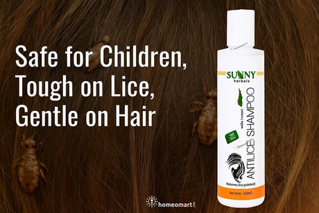 herbal medicated shampoos (pediculicides) To permanently remove lice from hair
