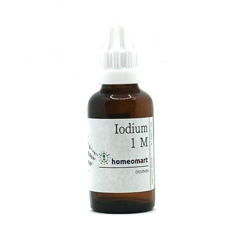 Iodium Homeopathy Dilution 6C, 30C, 200C, 1M, 10M, 50M, CM