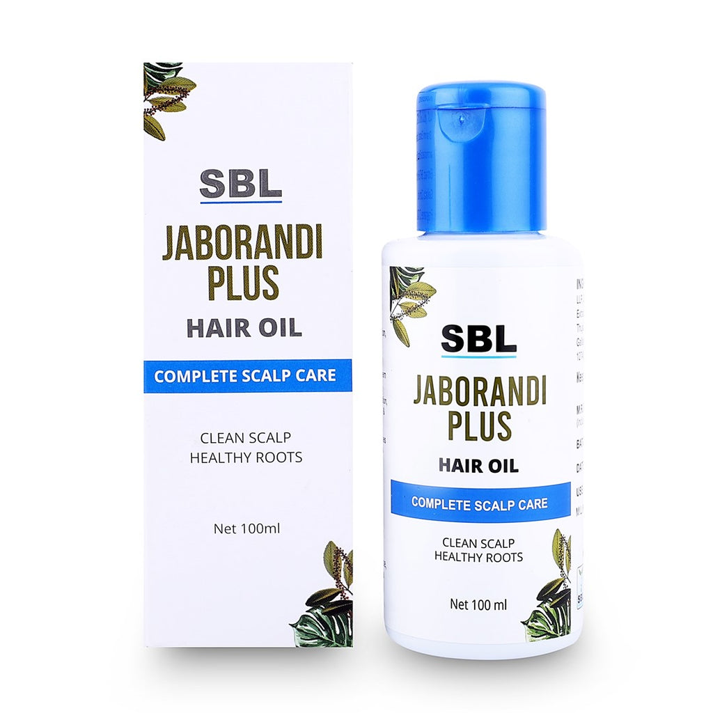 SBL Jaborandi Plus Hair Oil for hair fall, dandruff, scalp itching