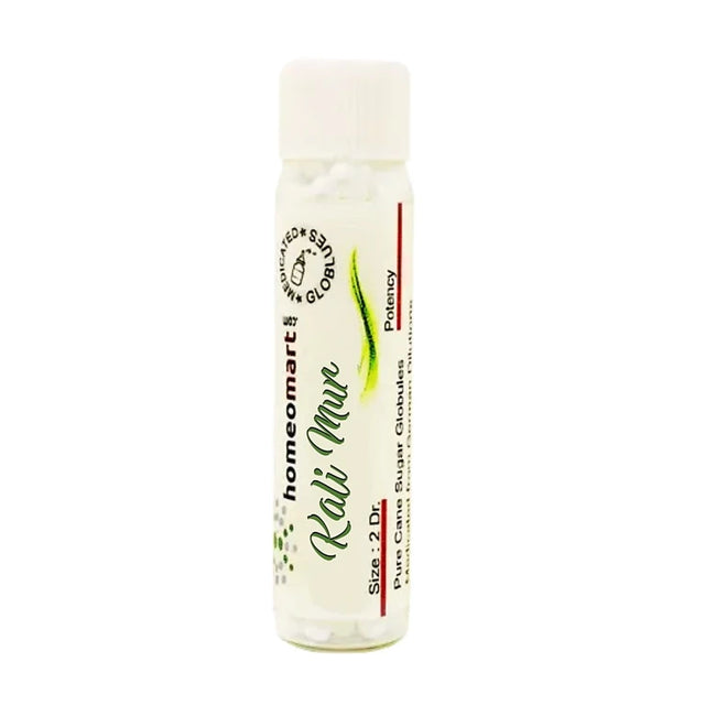 Kali Muriaticum Homeopathy 2 Dram Pills 6C, 30C, 200C, 1M, 10M
