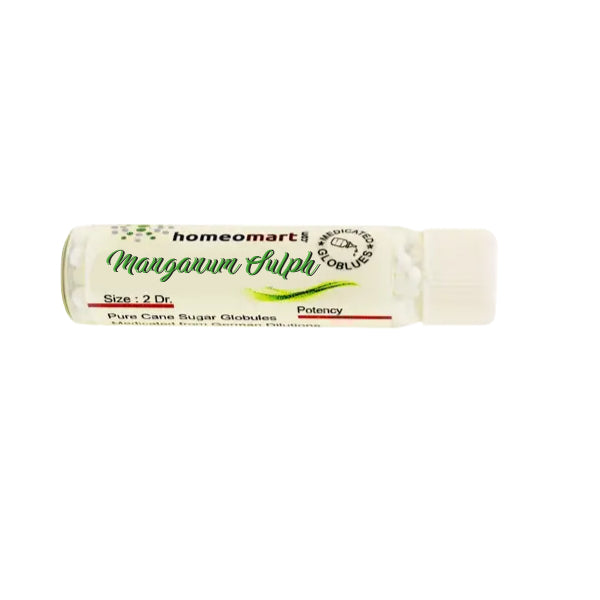 Manganum Sulphuricum Homeopathy Pills 6C, 30C, 200C, 1M, 10M