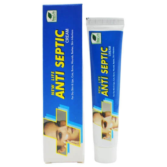 New Life Antiseptic Cream For Cuts, Burns and Scalds