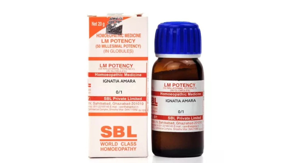 Ignatia Amara LM Potency Homeopathy Dilution