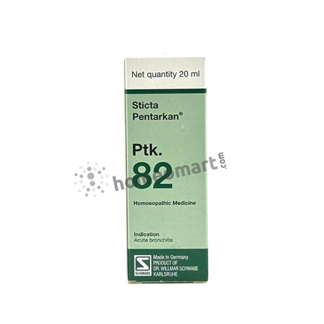 Schwabe germany (WSG) Sticta Pentarkan Ptk. 82 -  Effective Relief for Acute Bronchitis