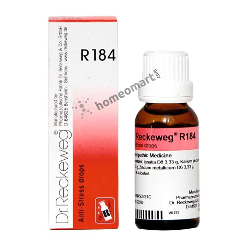 Dr. Reckeweg R184 Homeopathy Anti-Stress Drops
