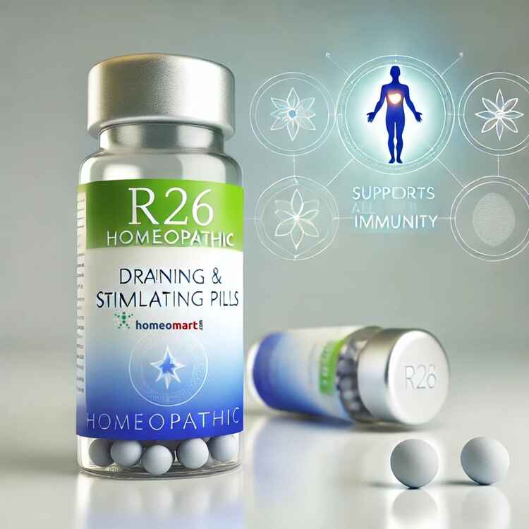 Dr.Reckeweg R26 Draining & Stimulating homeopathy Pills