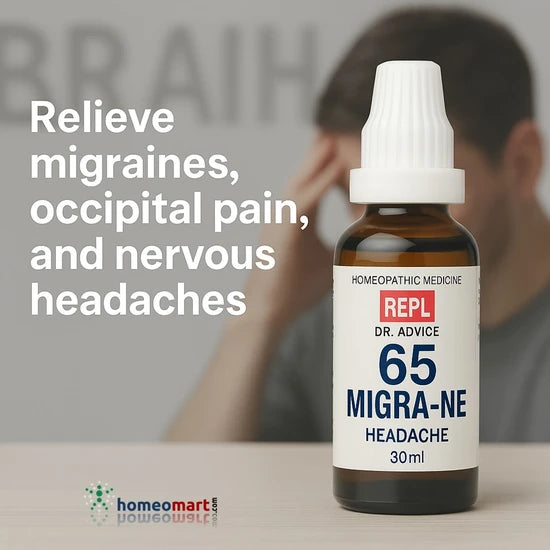 Natural Migraine Relief – No Drowsiness, No Side Effects with REPL 65