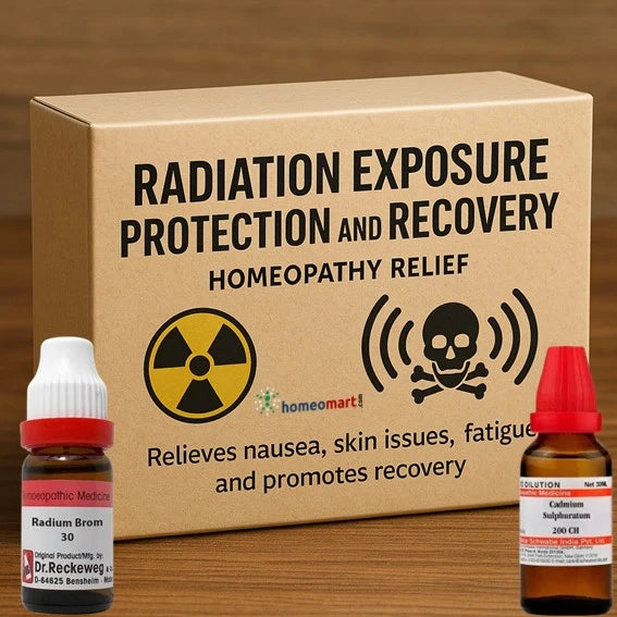 Radiation Poisoning Treatment Homeopathy Kit