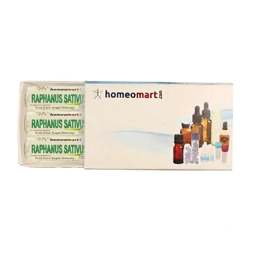 Raphanus Sativus Homeopathy 2 Dram Pills 6C, 30C, 200C, 1M