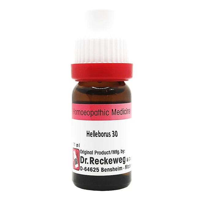 Dr. Reckeweg homeopathic medicine bottle with red cap on a white background