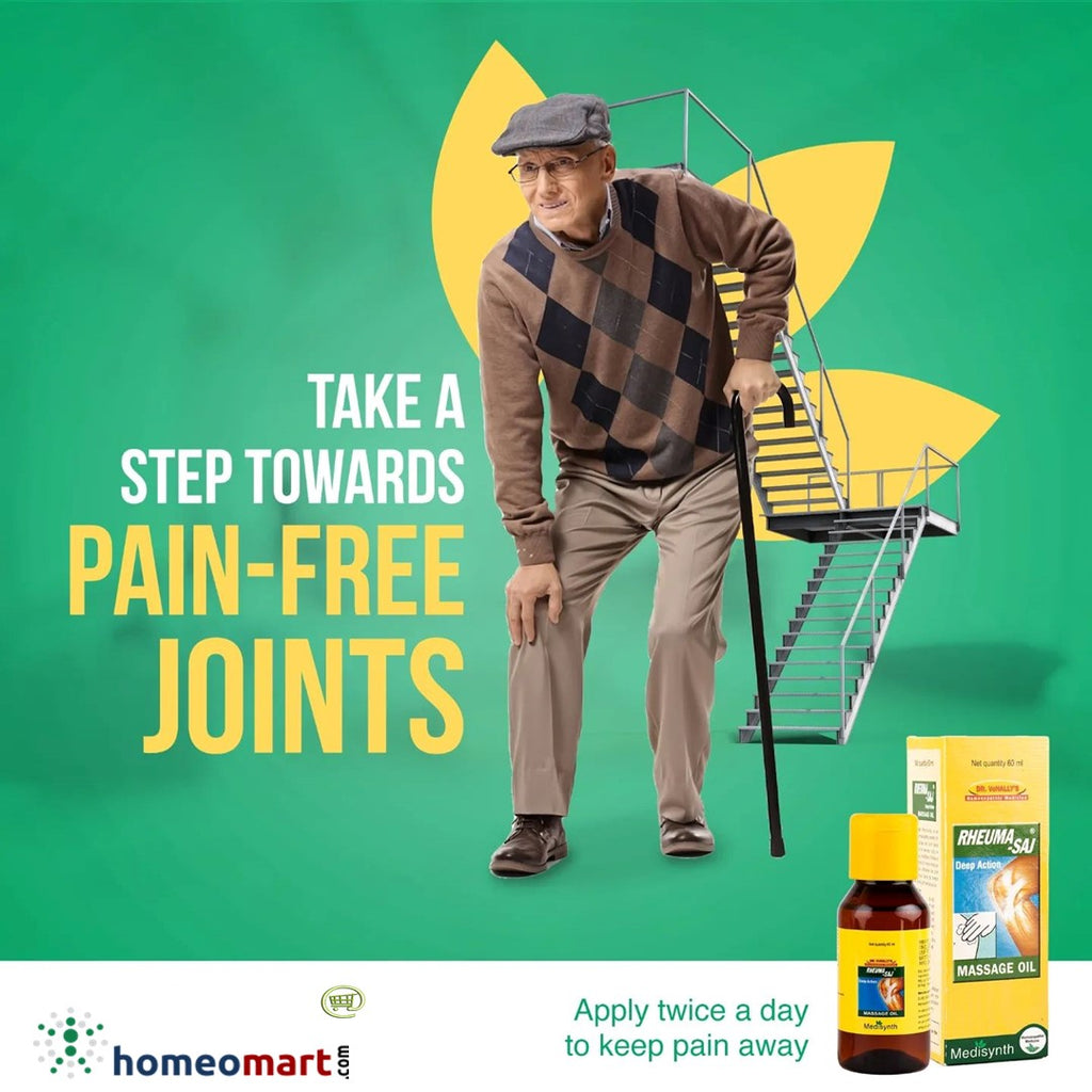 best joint pain relief oil in homeopathy. Rheumasaj oil
