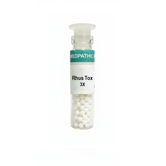 Rhus Toxicodendron Homeopathy 3X Pills