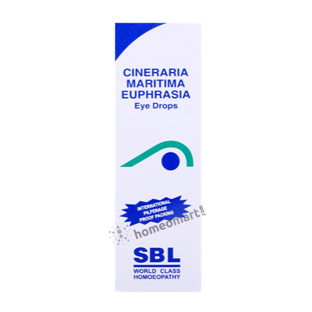 SBL Cineraria Maritima Euphrasia Eye drops
