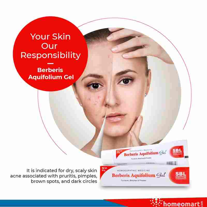 SBL Berberies Aquifolium Gel Skin Benefits