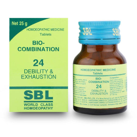 SBL Bio-Combination 24 restores energy, relieves exhaustion, and supports nerve & bone health. Ideal for anaemia, muscle weakness & post-illness recovery.