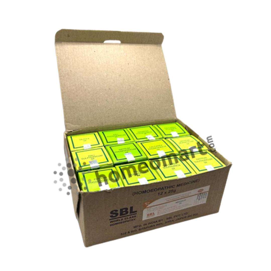 SBL Biochemic cell salt kit with 12 schussler tissue salts