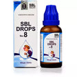 Homeopathy SBL Drop No 8 for allergic rhinitis, nasal discharge, sneezing