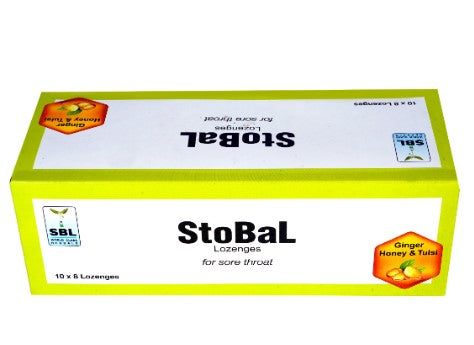SBL Stobal Cough Syrup - Relief for Dry & Wet Coughs, Throat Irritation & Laryngitis