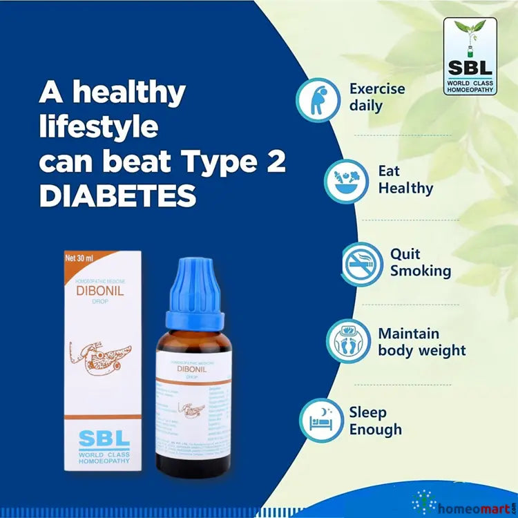 Type 2 Diabetes treatment natural  homeopathic remedy Dibonil