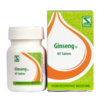 chwabe Ginseng 1X Tablets enhance stamina, vitality, and overall health while boosting immunity and relieving stress.